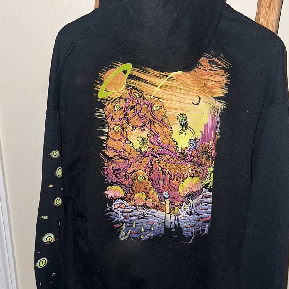 Rick & Morty Alien Hoodie